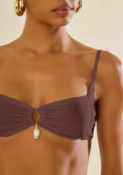 Biquini Meia Taça Maré Clara Roxo