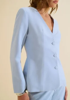 Blazer Ajustado Origem Azul