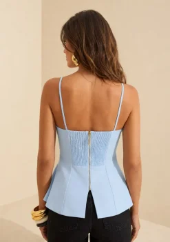 Blusa Alongada Legado Azul