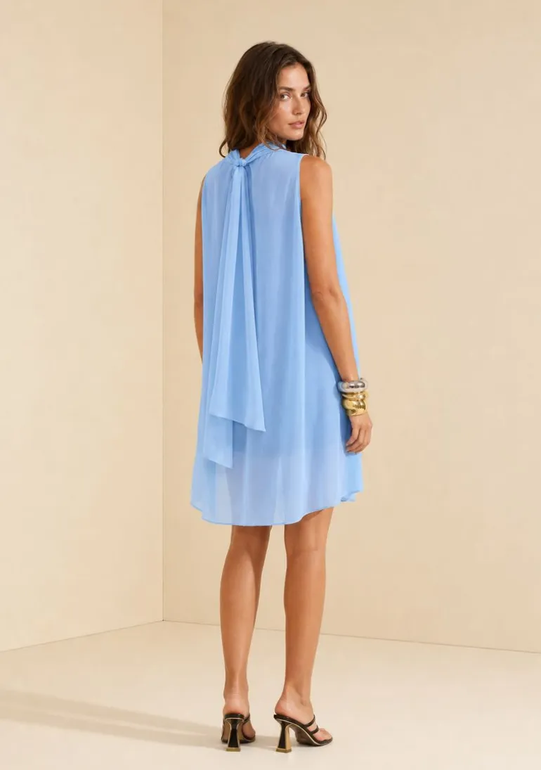 Blusa Gola Alta Origem Azul