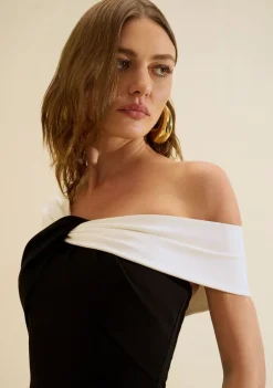 Blusa Ombro a Ombro Eclipse Preto