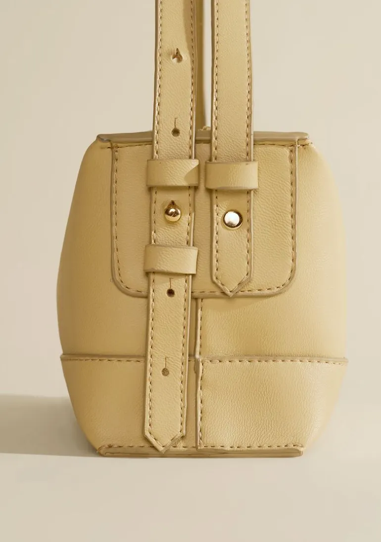 Bolsa Baguete Bege