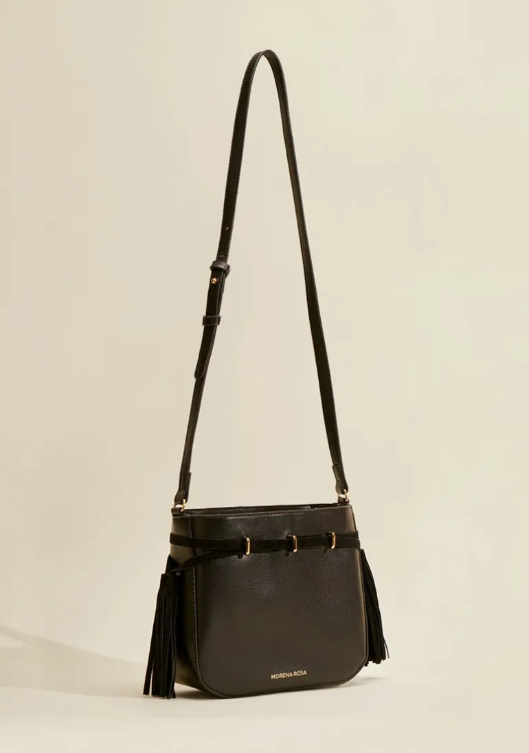 Bolsa Bucket Detalhe Frontal Preto