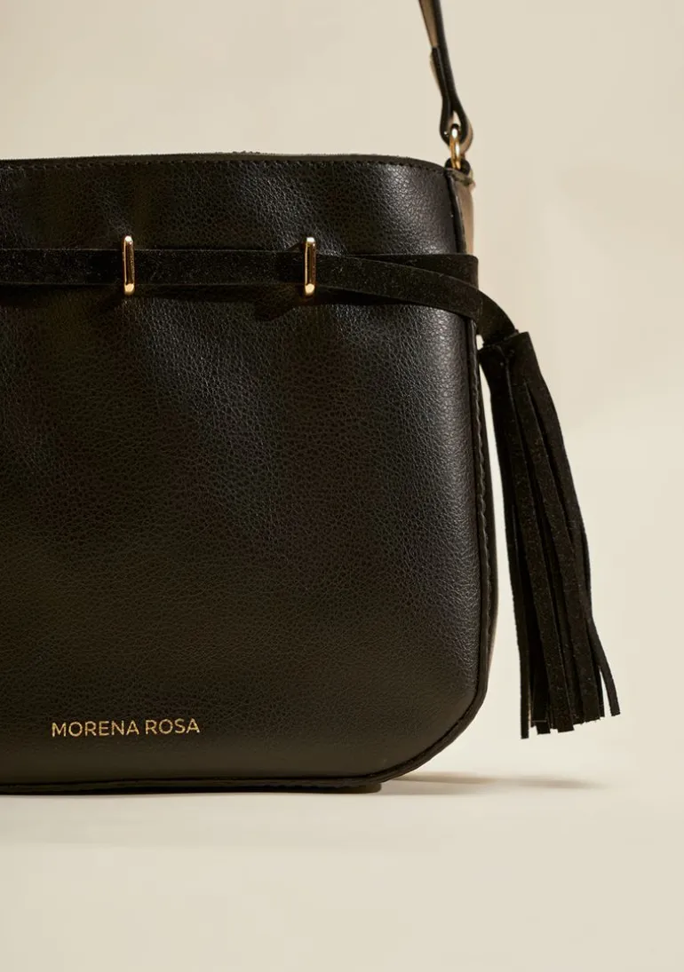 Bolsa Bucket Detalhe Frontal Preto