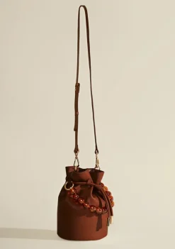 Bolsa Bucket Mrosa Marrom