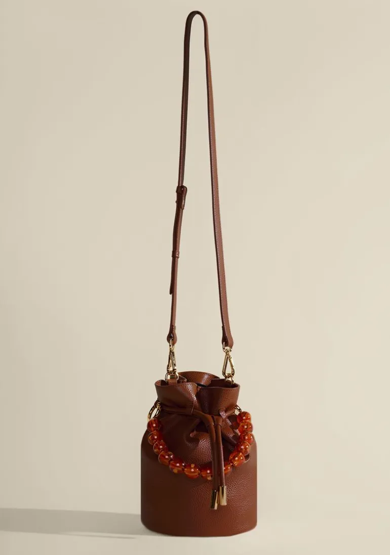 Bolsa Bucket Mrosa Marrom