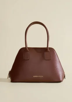 Bolsa Handbag Alça Dupla Marrom