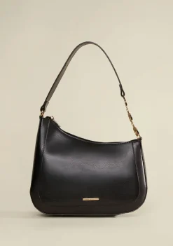 Bolsa Hobo Alça Corrente Preto
