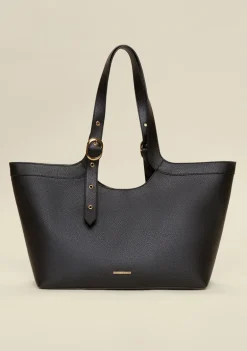 Bolsa Tote Detalhe Fivela Preto