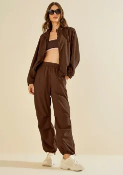 Calça Jogger Fluxo Marrom