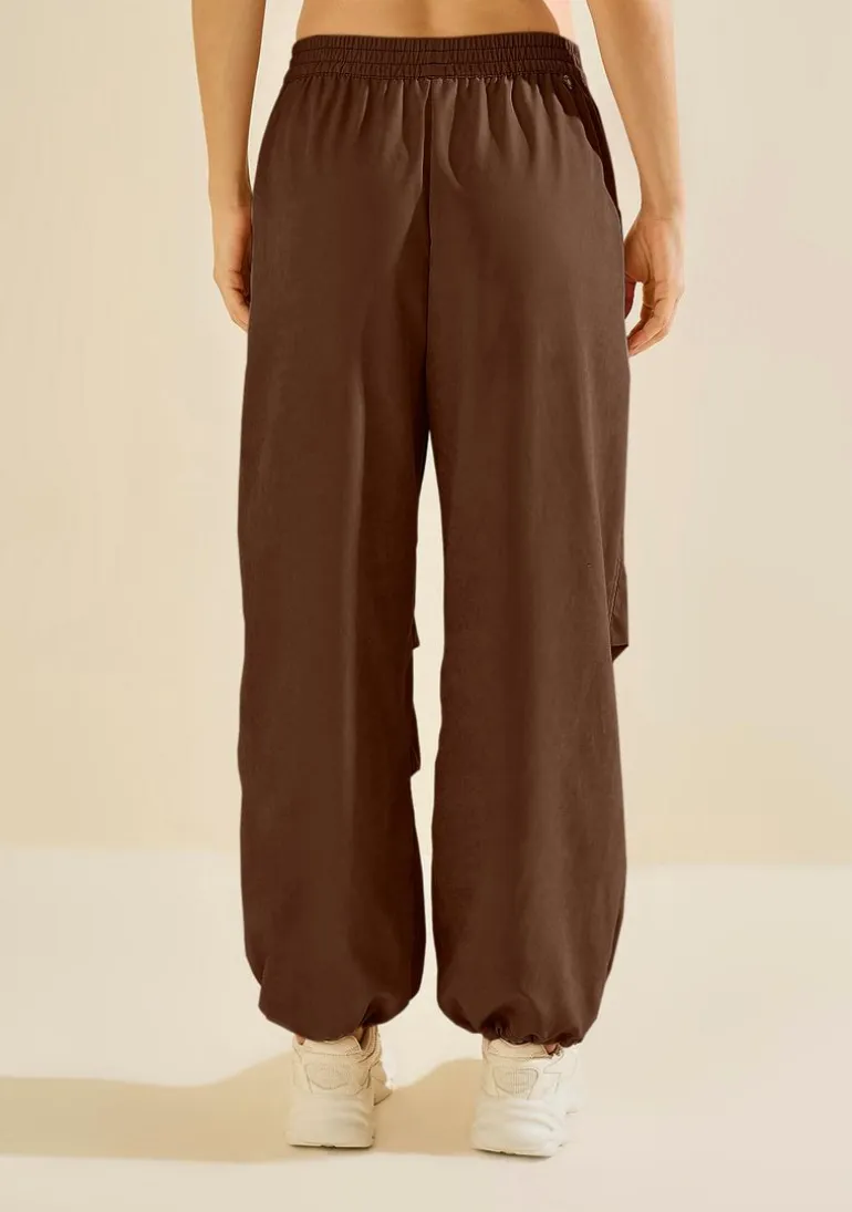 Calça Jogger Fluxo Marrom