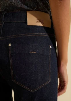 Calça Morena Rosa Boot Cut Alta Azul