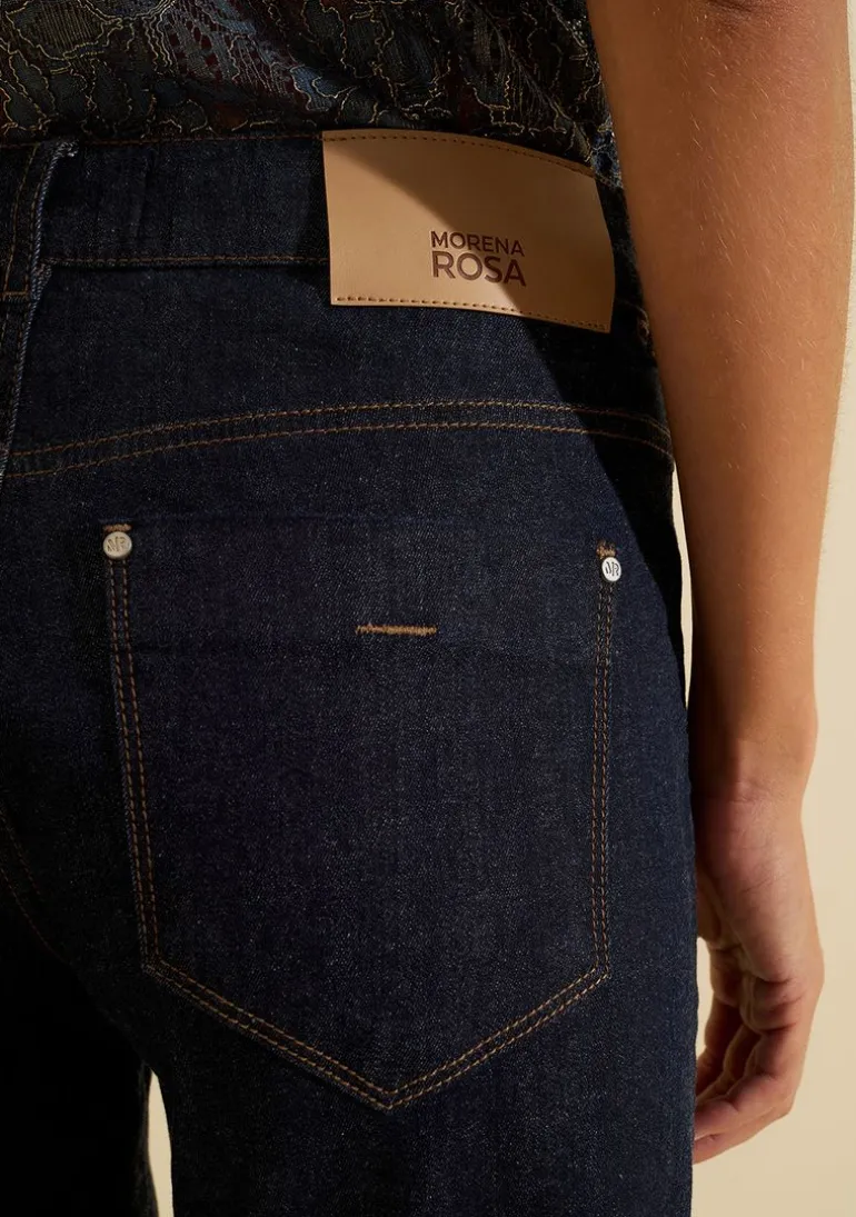 Calça Morena Rosa Boot Cut Alta Azul