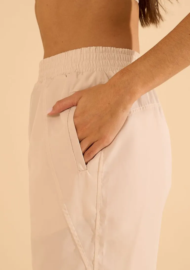 Calça Morena Rosa Jogging Alta Bege