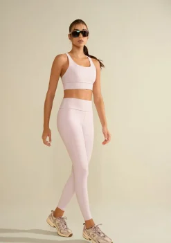 Calça Morena Rosa Legging Alta Lilas