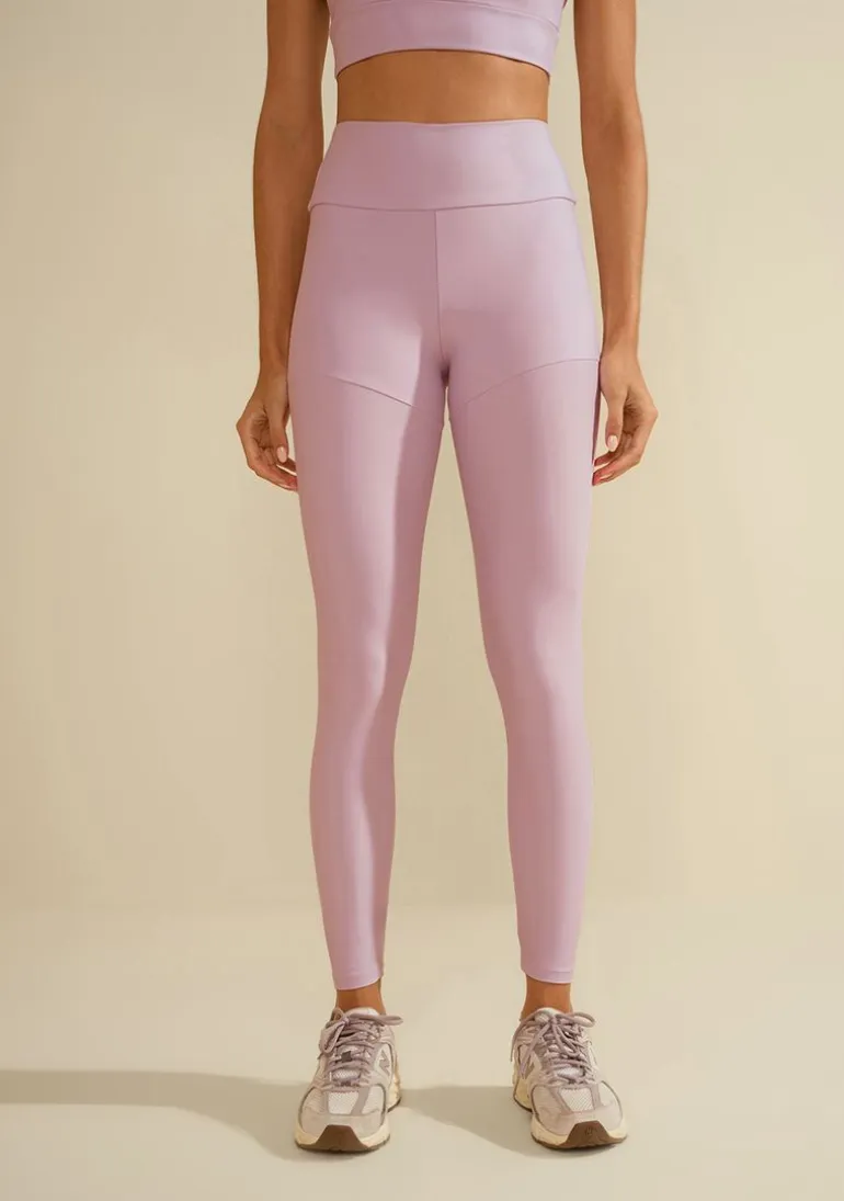 Calça Morena Rosa Legging Alta Lilas
