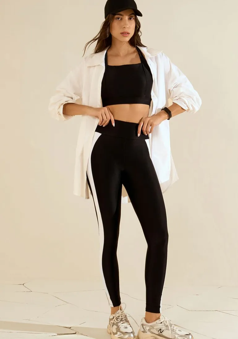 Calça Morena Rosa Legging Alta Preto
