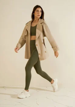Calça Morena Rosa Legging Alta Verde