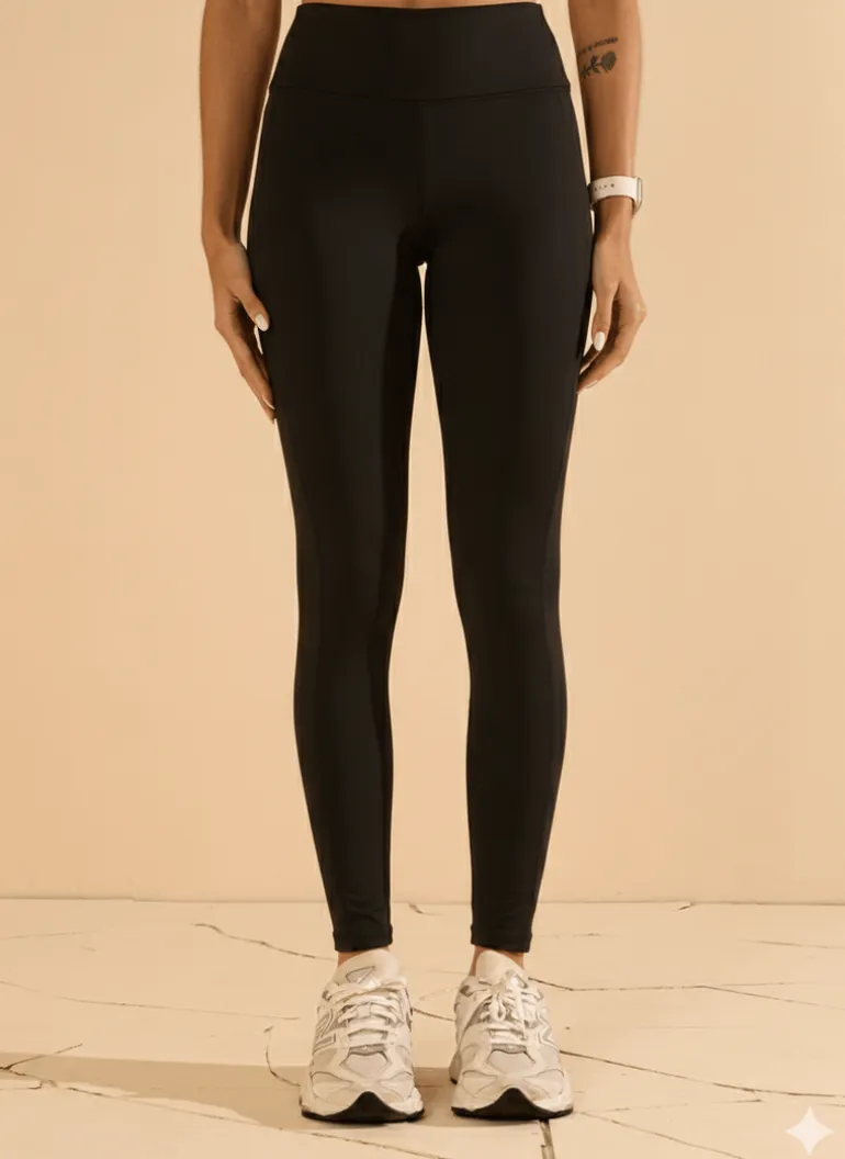 Calça Morena Rosa Legging Média Preto