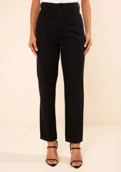 Calça Morena Rosa Mom Alta Preto