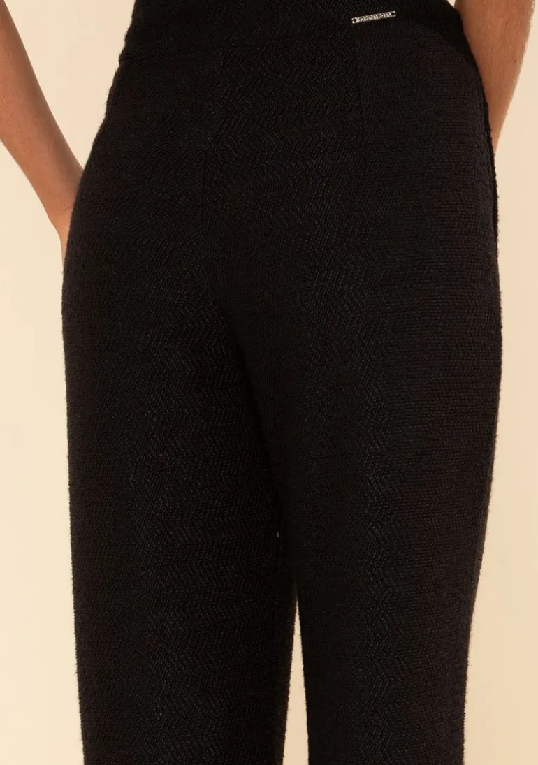 Calça Morena Rosa Reta Alta Preto