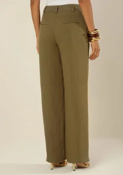 Calça Morena Rosa Reta Alta Verde