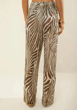 Calça Morena Rosa Sasha Reta Alta Verde