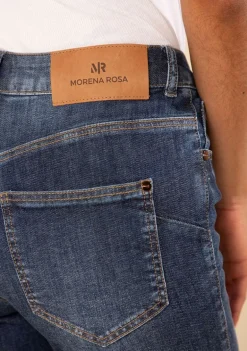 Calça Morena Rosa Skinny Alta Azul