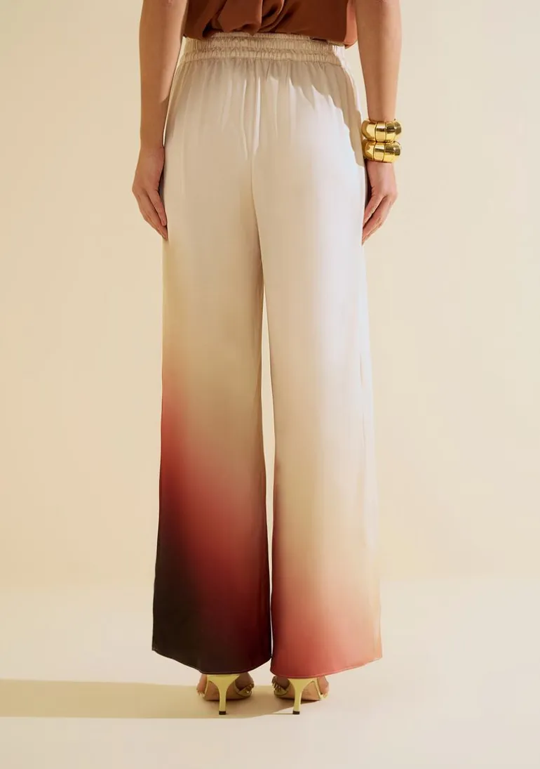 Calça Pantalona Nuance Bege