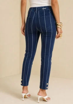 Calça Reta Alta Preto