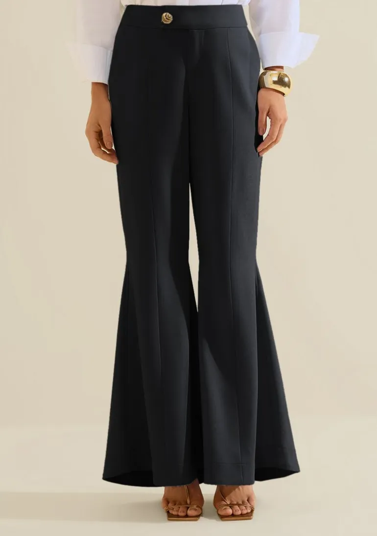 Calca Flare Origem Preto