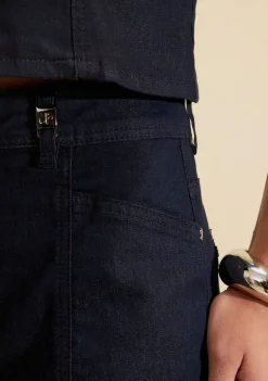 Calca Jeans Reta Origem Azul