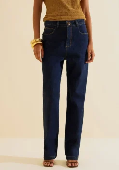 Calca Jeans Reta Prisma Azul