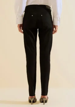 Calca Sarja Skinny Refino Preto