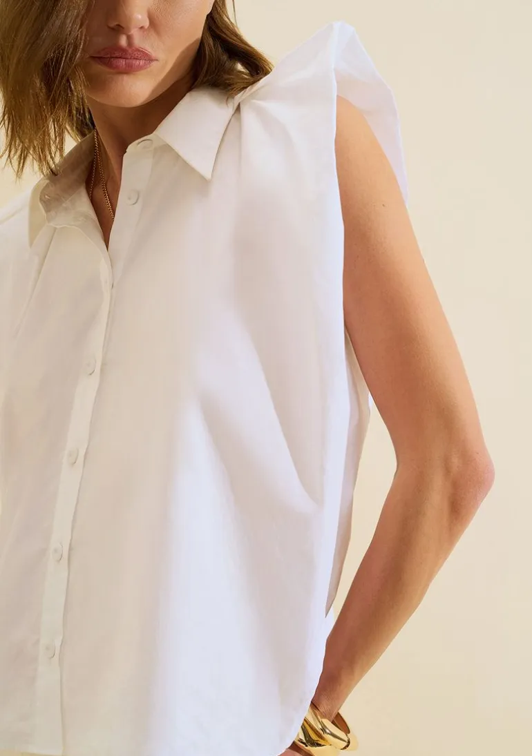 Camisa Sem Manga Aeris Branco