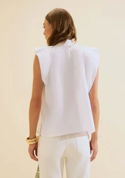 Camisa Sem Manga Aeris Branco