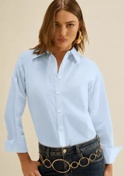 Camisa Social Aeris Azul