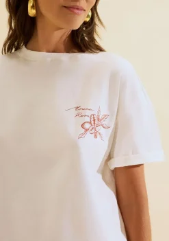 Camiseta Manga Curta Moka Off White