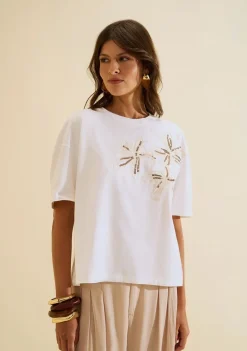 Camiseta Manga Curta Sonata Off White
