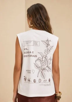 Camiseta Regata Origem Off White