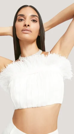 Cinto Morena Rosa Faixa Reto Com Amarração Off White