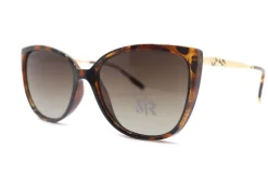 Óculos Morena Rosa Cat-Eye Detalhe Haste Marrom