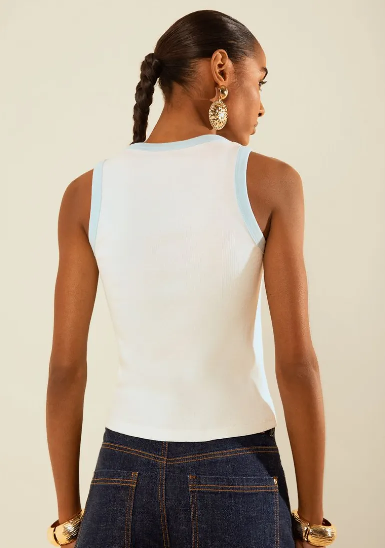 Regata Canelada Copa Off White