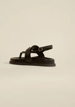 Sandalia Papete Alba Preto