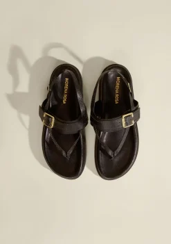 Sandalia Papete Alba Preto