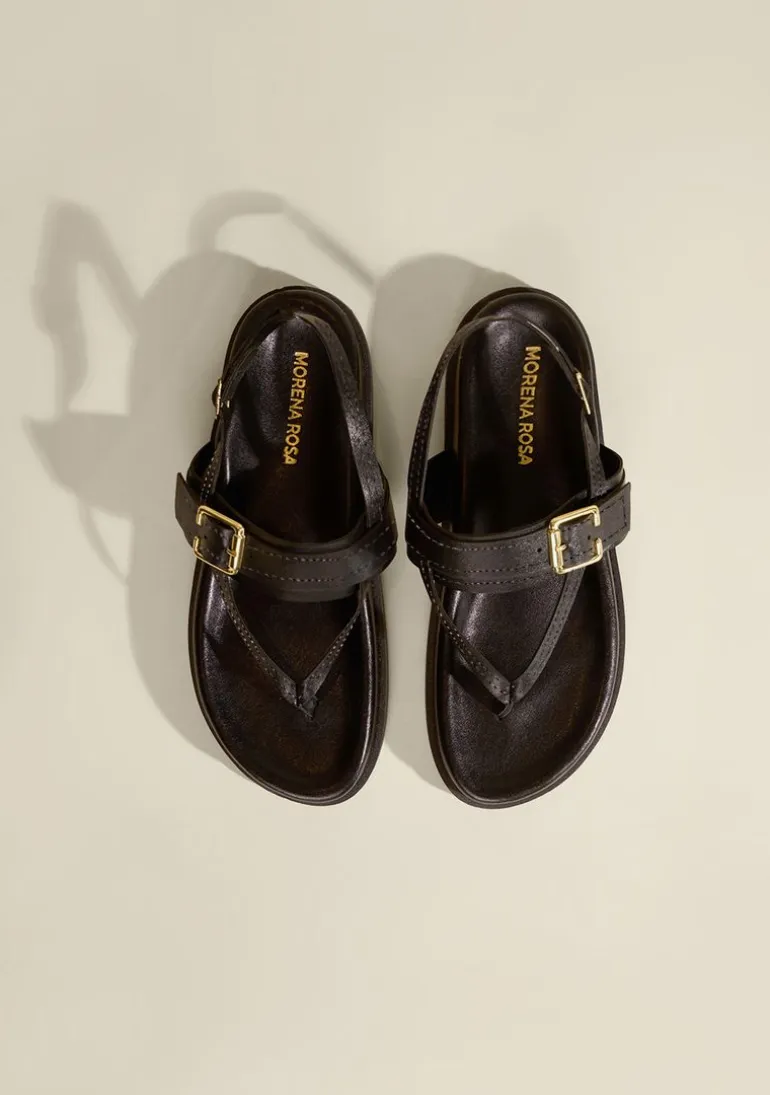 Sandalia Papete Alba Preto