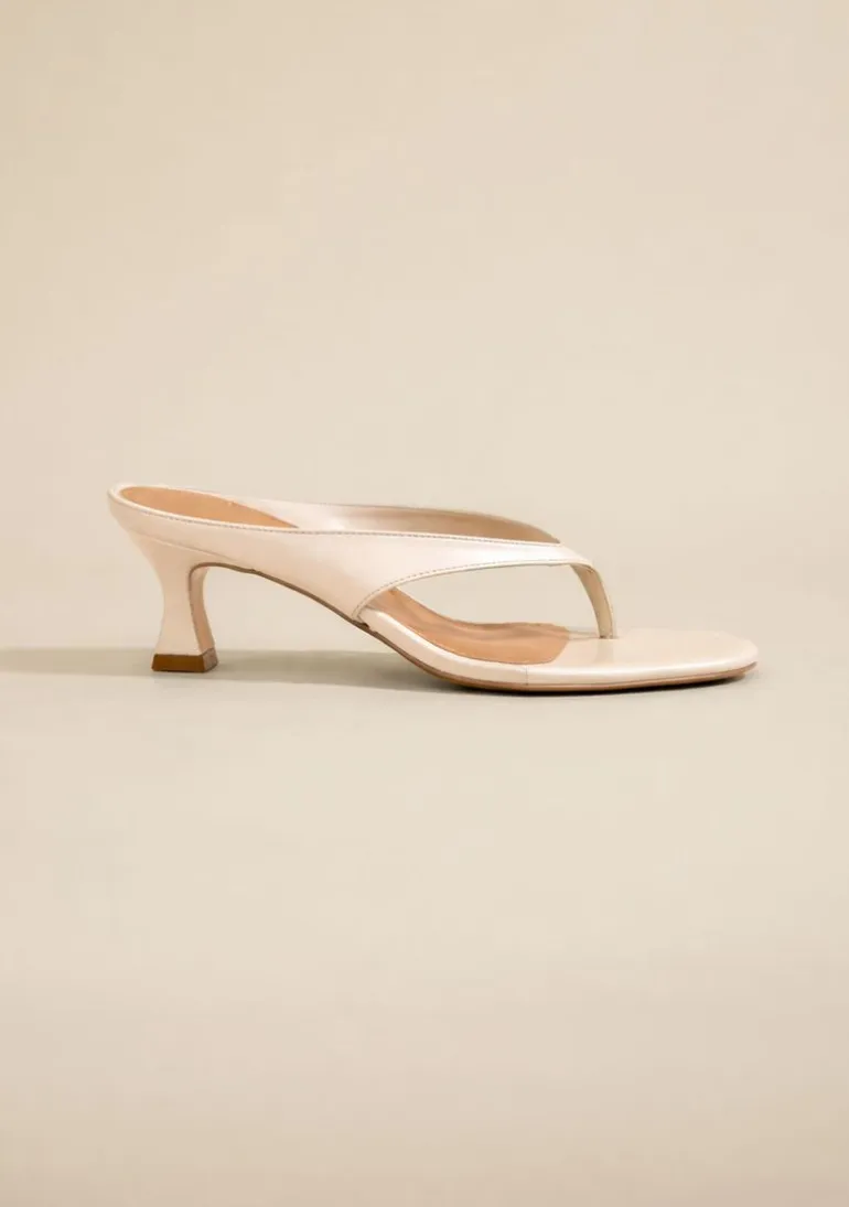 Sandália Saltinho Catuaí Off White