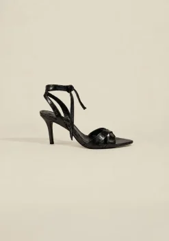 Sandália Salto Arábica Preto