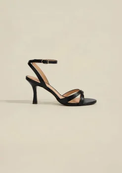 Sandália Salto Gaia Preto