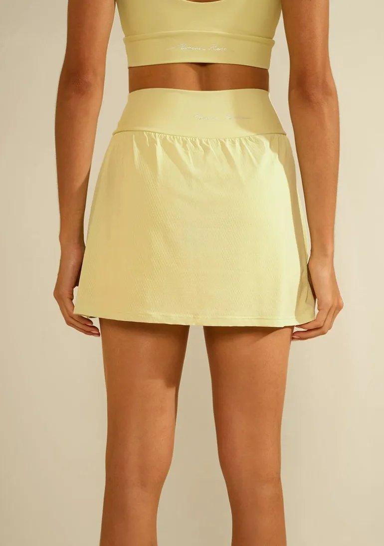 Shorts Morena Rosa Saia Ajustado Alta Verde